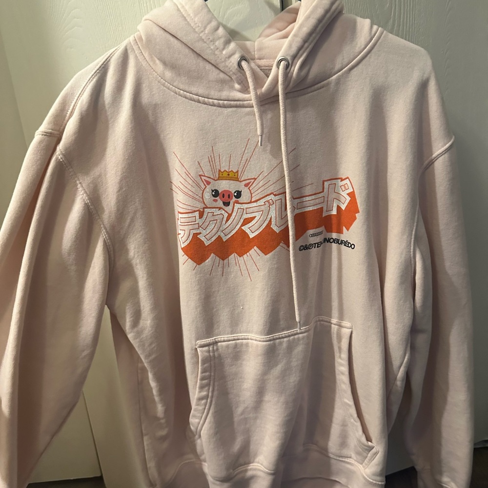 Technoblade Pink Graphic Hoodie Sweatshirt for Men